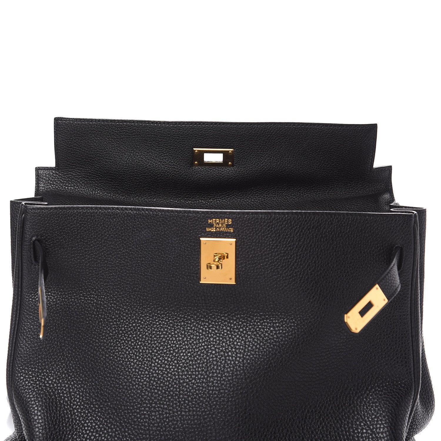 Hermes Togo Kelly Retourne 35 Black 24 of 35