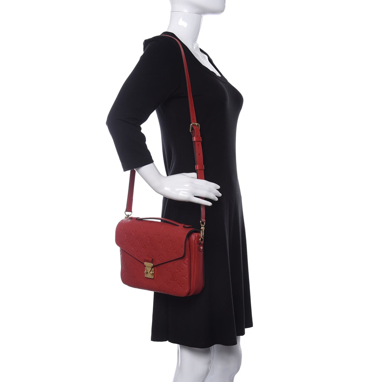 Empreinte Pochette Metis Cherry