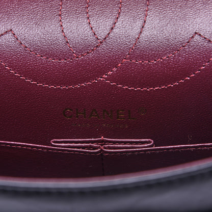 Chanel Aged Calfskin Lucky Charms 2.55 Reissue 225 Flap Black 8 of 17