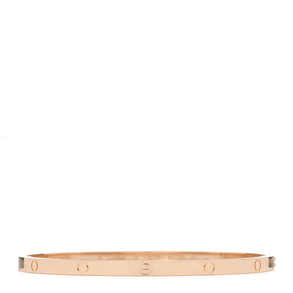 Cartier 18K Pink Gold Small LOVE Bracelet 18 1 of 8