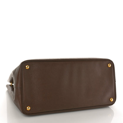 Prada Saffiano Lux Large Tote Cacao 4 of 9