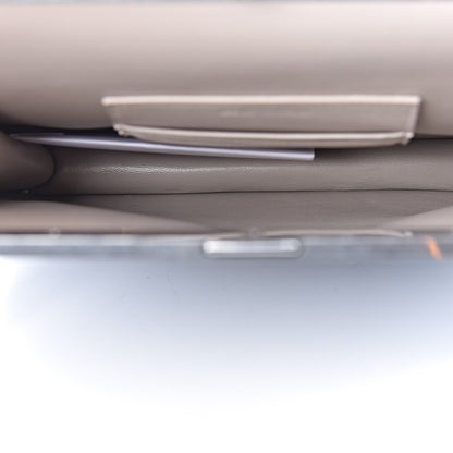 Celine Smooth Calfskin Mini Clasp Bag Medium Blue 5 of 11