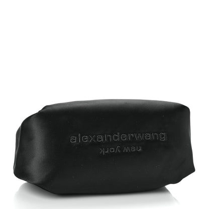 Alexander Wang Satin Mini Scrunchie Bag Black 4 of 8