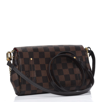 Louis Vuitton Damier Ebene Favorite PM 2 of 7