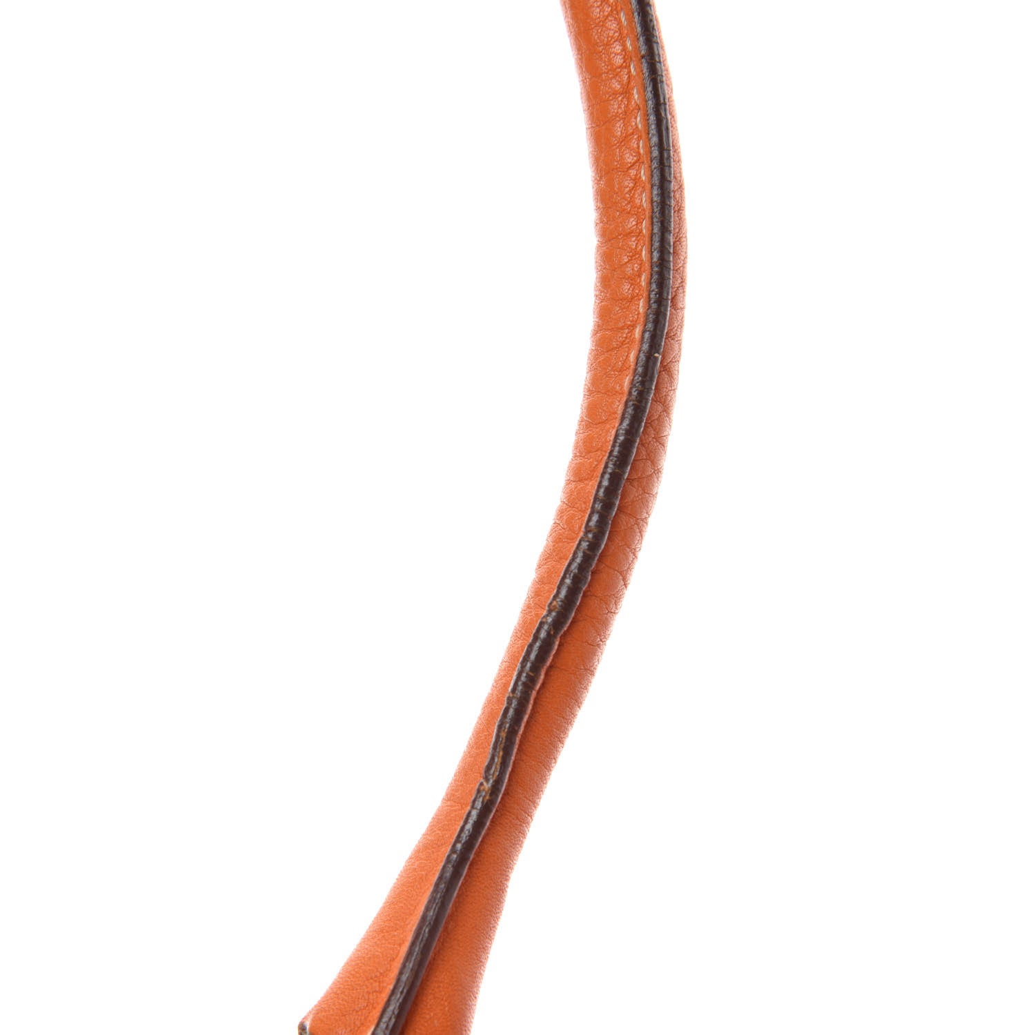 Prada Vitello Daino Shoulder Bag Papaya 12 of 21