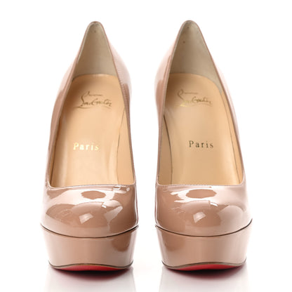 Christian Louboutin Patent Bianca 140 Pumps 36 Nude 4 of 11