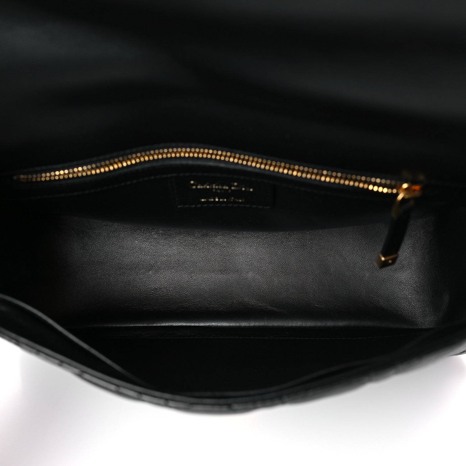 Christian Dior Calfskin Cannage Medium Caro Bag Black 5 of 9
