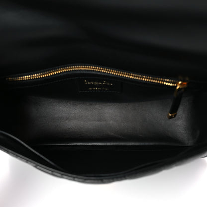 Christian Dior Calfskin Cannage Medium Caro Bag Black 5 of 9