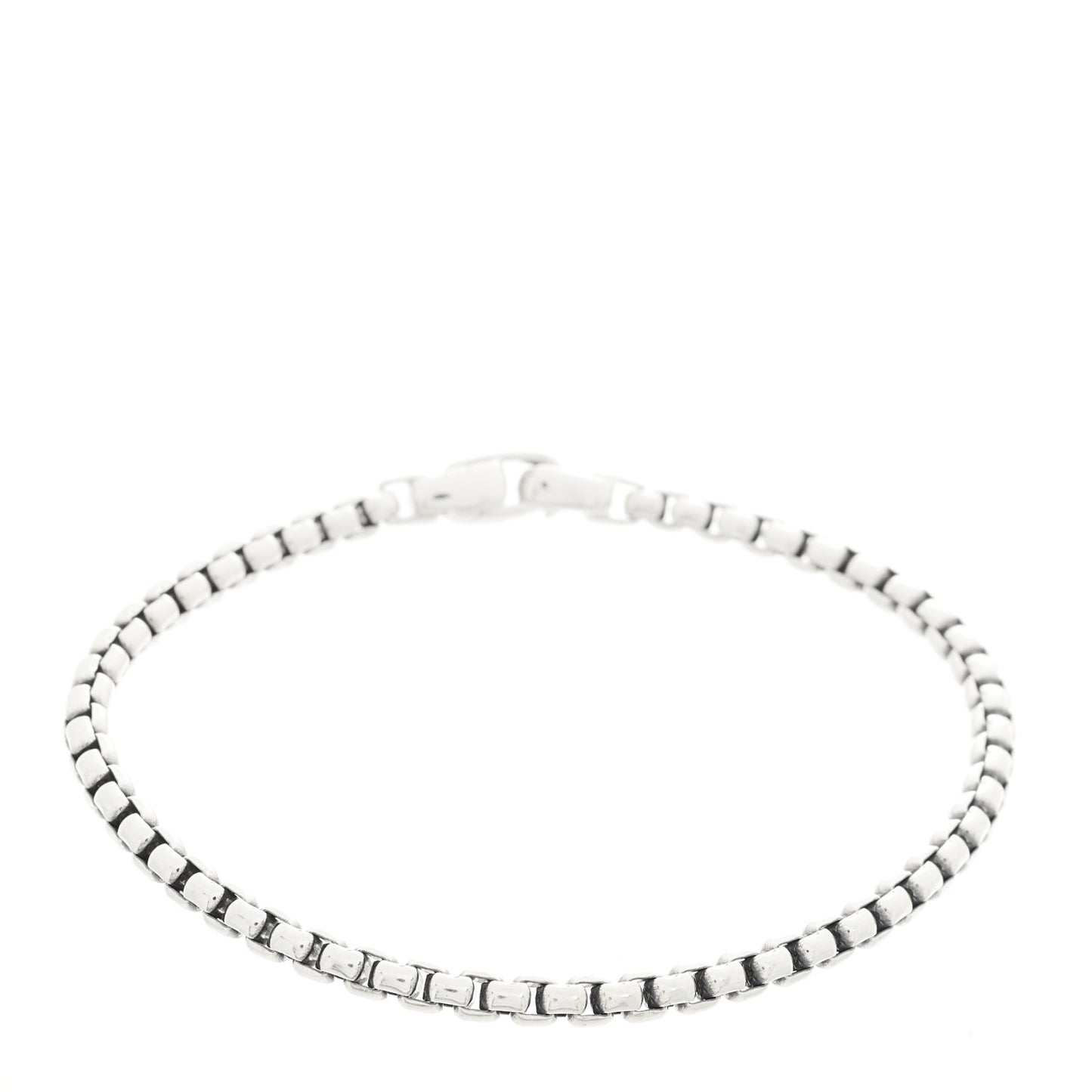 Sterling Silver 4mm Box Chain Bracelet