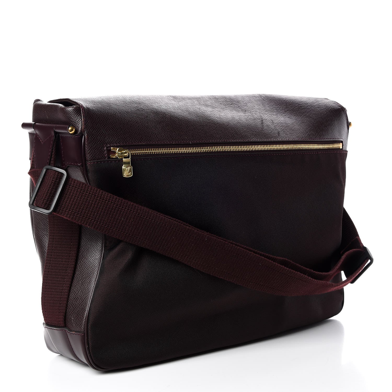 Louis Vuitton Taiga Dersou Messenger Bag Acajou 3 of 10