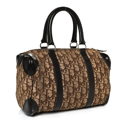 Christian Dior Monogram Boston Brown 3 of 12
