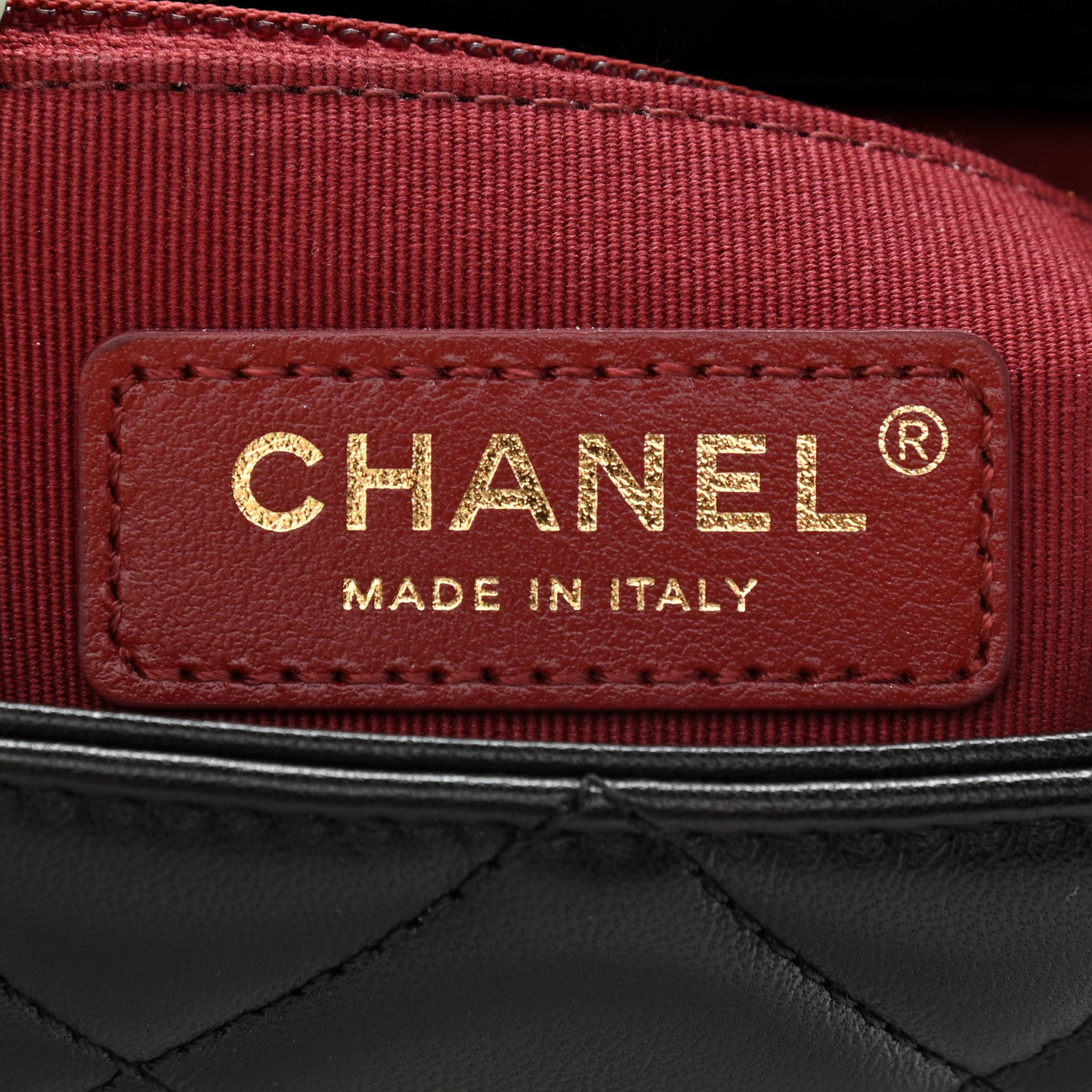Chanel Lambskin Quilted Small Side Note Flap Black 6 of 9