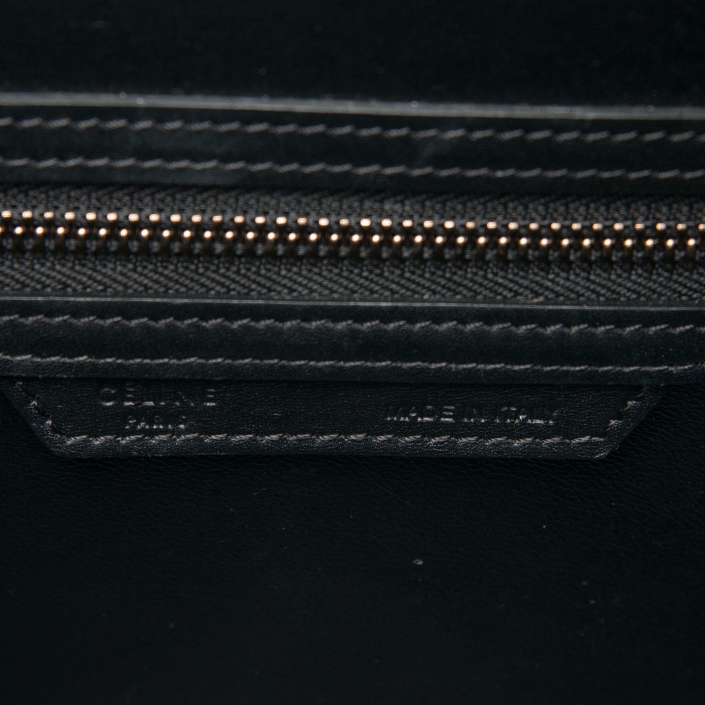 Smooth Calfskin Micro Luggage Black