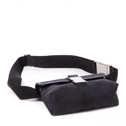 Gucci GG Monogram Web Buckle Belt Bag Black 3 of 8