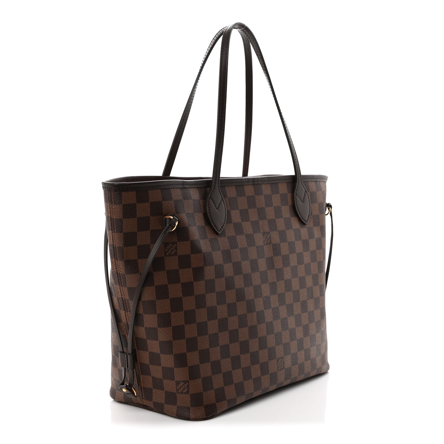 Louis Vuitton Damier Ebene Neo Neverfull MM Rose Ballerine 4 of 12