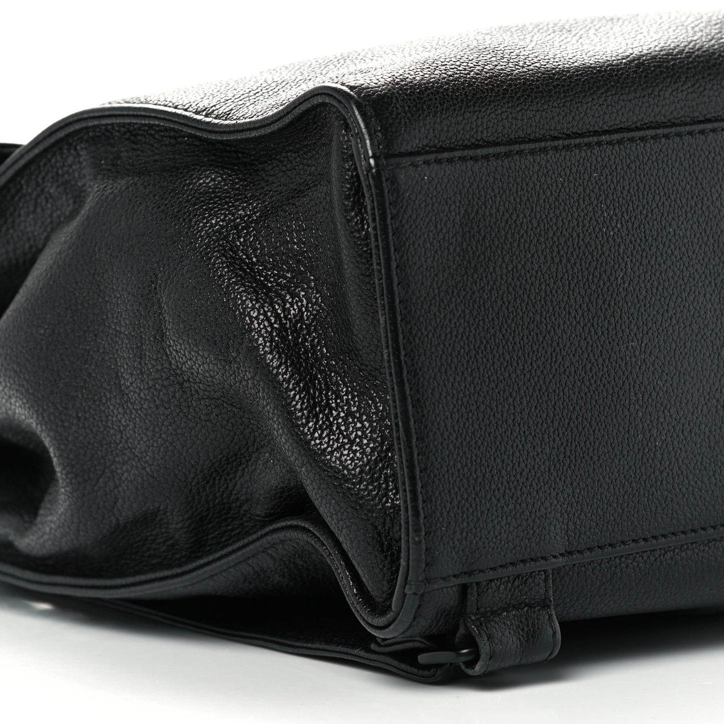 Grained Calfskin CC Backpack Black