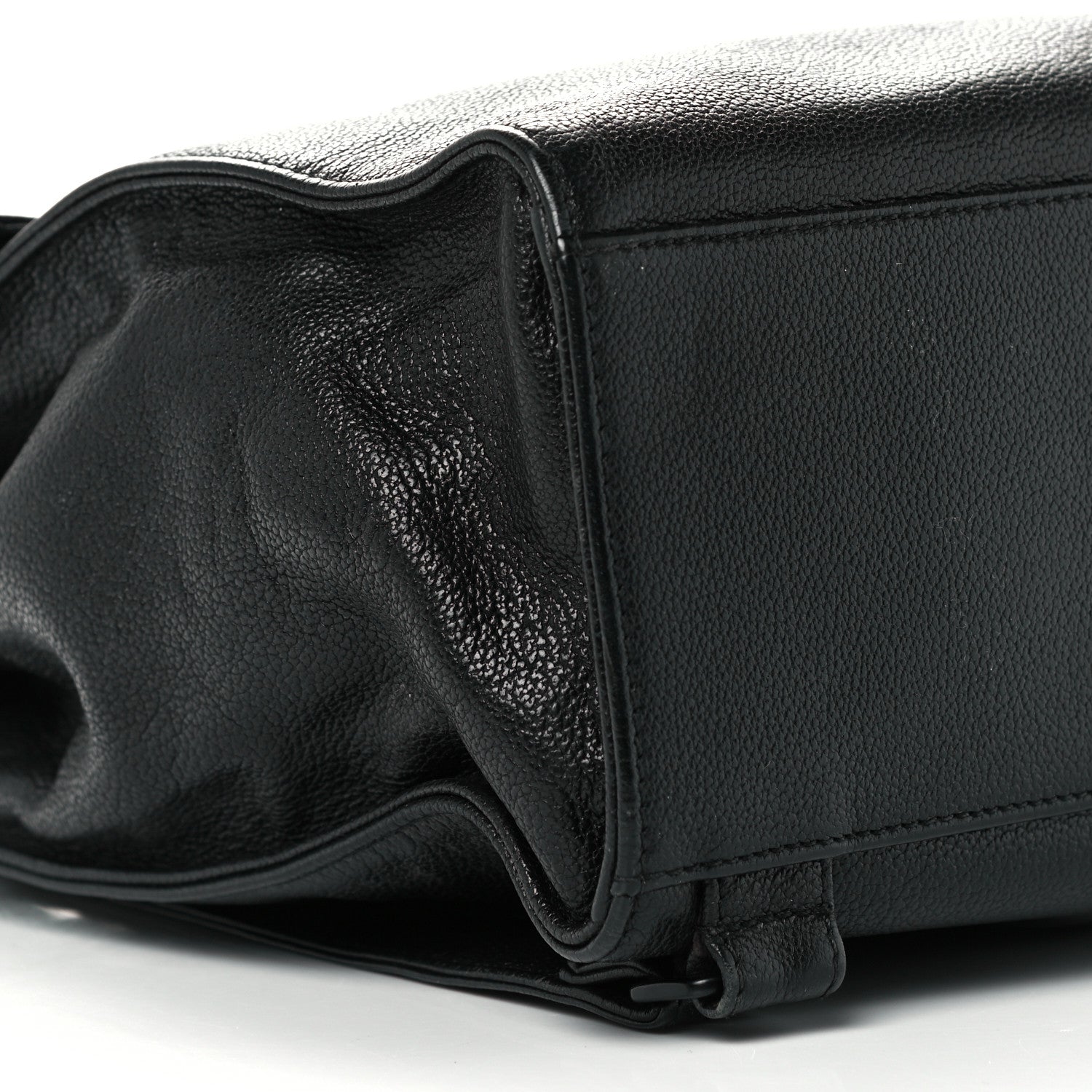 Chanel Grained Calfskin CC Backpack Black 9 of 10