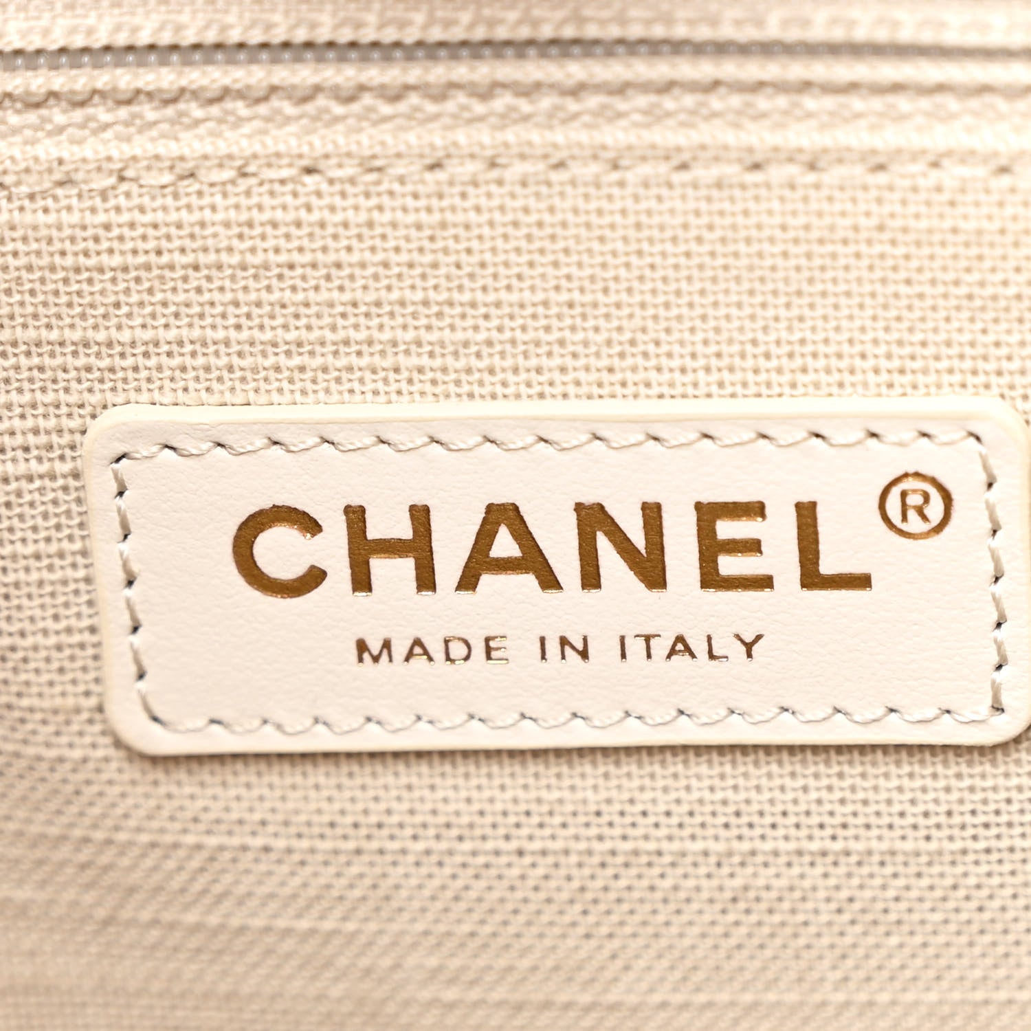 Chanel Mixed Fibers Small Deauville Tote Camel 8 of 13