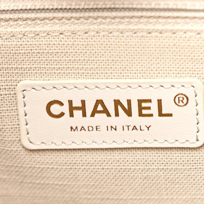 Chanel Mixed Fibers Small Deauville Tote Camel 8 of 13