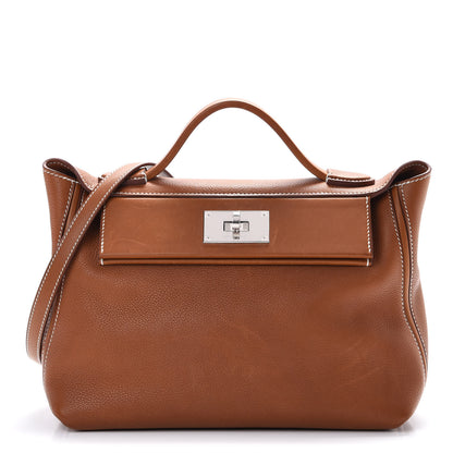 Hermes Barenia Faubourg 24/24 29 Fauve 1 of 18