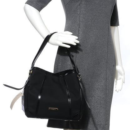 Burberry Canvas Canterbury Tote Small Black 2 of 7