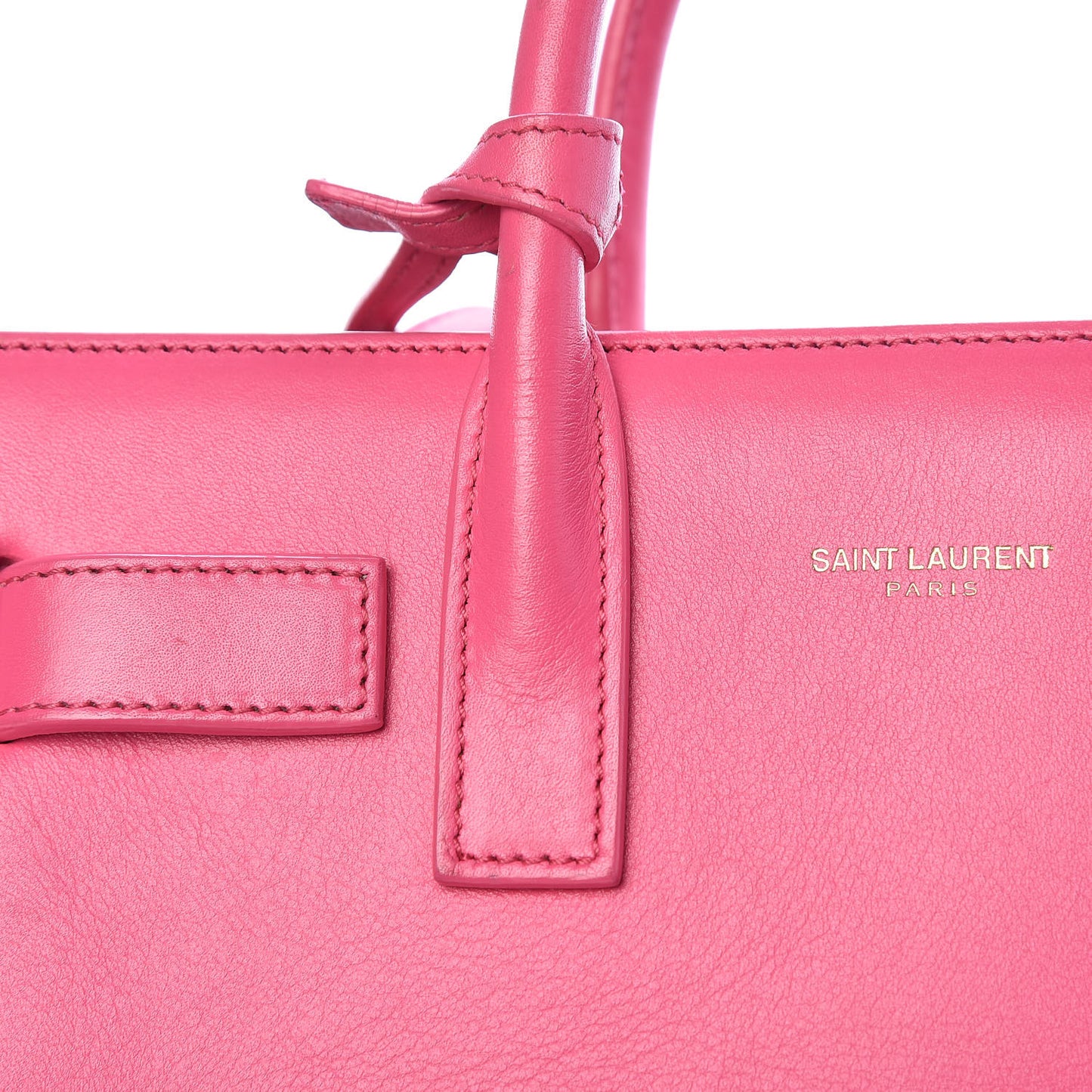 Calfskin Nano Sac De Jour Lipstick Fuchsia
