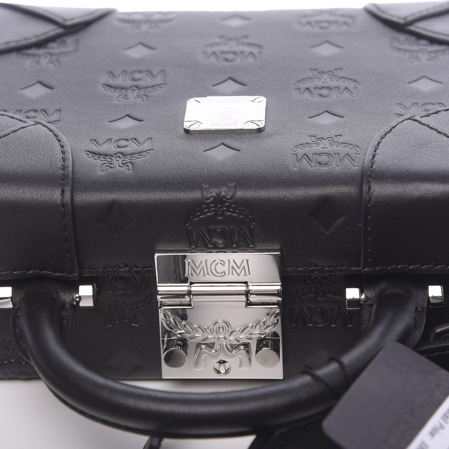 Calfskin Ottomar Monogram Small Berlin Crossbody Black