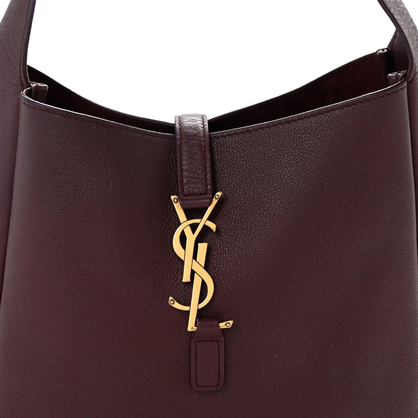 Smooth Calfskin Small Le 5 A 7 Soft Hobo Rouge Legion