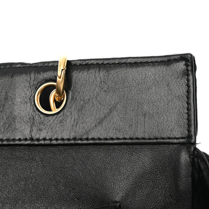 Chanel Jersey Chocolate Bar Quilted CC Shoulder Bag Black 12 of 18