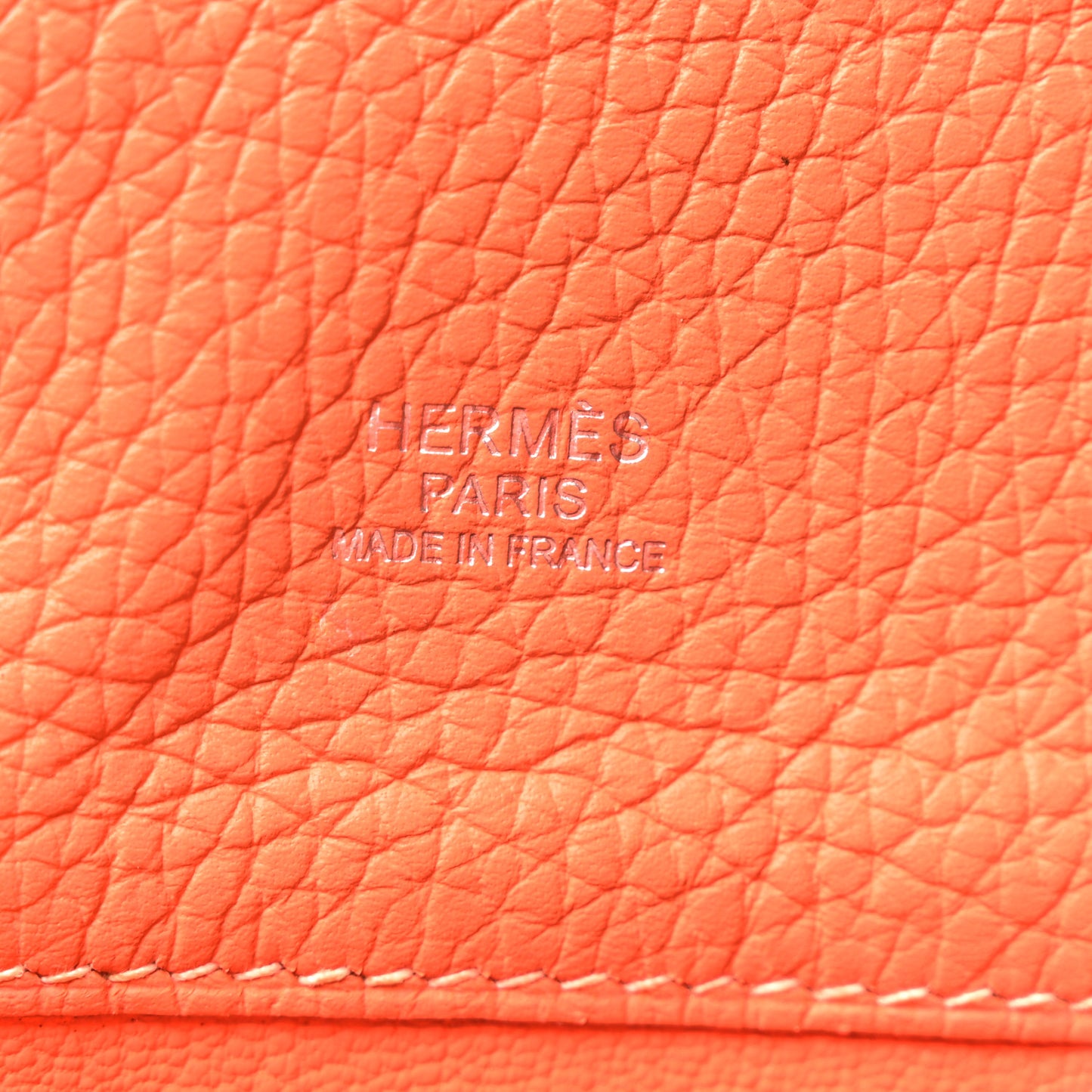 Taurillon Clemence Verso So Kelly 22 Gris Perle Crevette