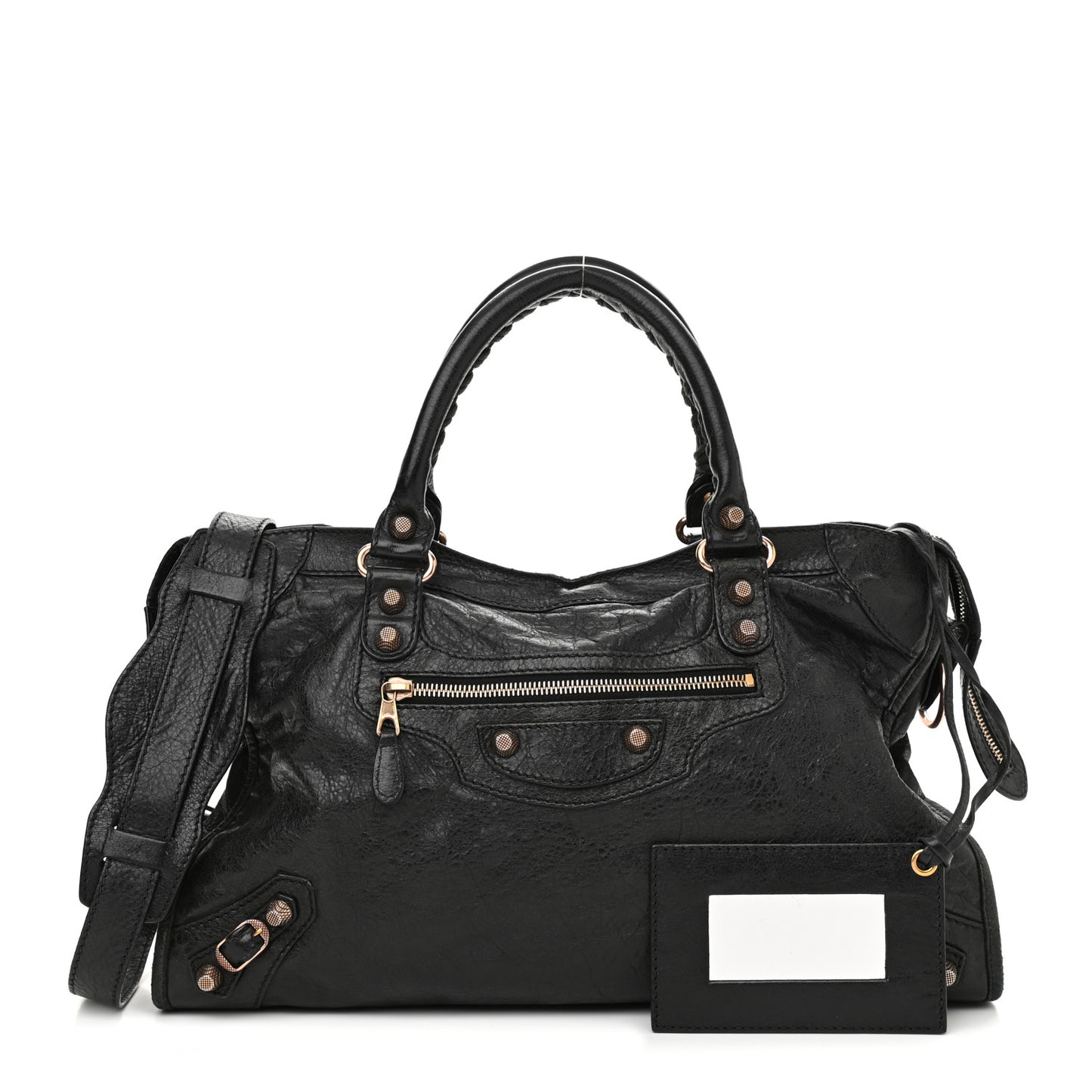 Agneau Giant 12 Gold Hardware City Black