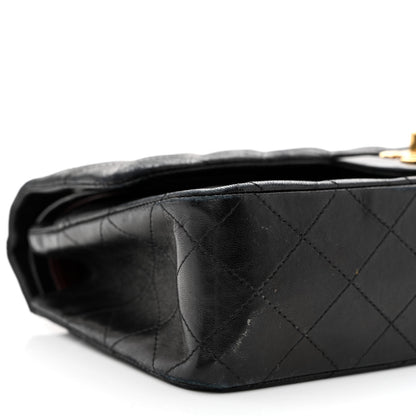 Chanel Lambskin Quilted Medium Double Flap Black 9 of 13