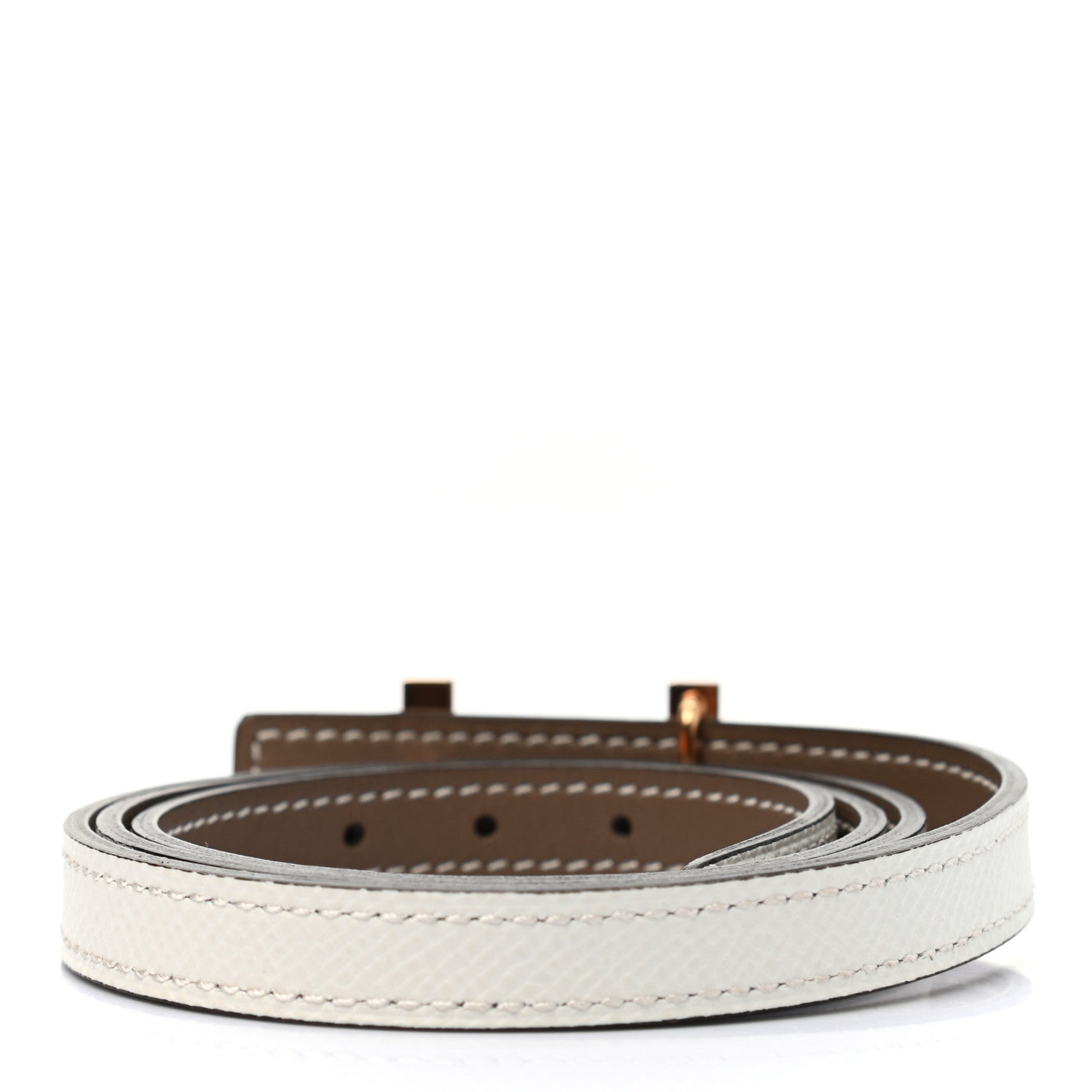 Hermes Epsom Swift 13mm Focus Belt 80 Etoupe Nata 2 of 5