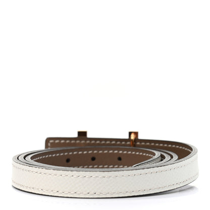 Hermes Epsom Swift 13mm Focus Belt 80 Etoupe Nata 2 of 5