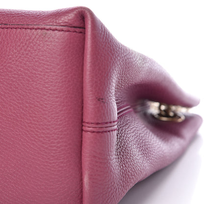 Gucci Pebbled Calfskin Medium Soho Chain Shoulder Bag Peonia Flower 15 of 15