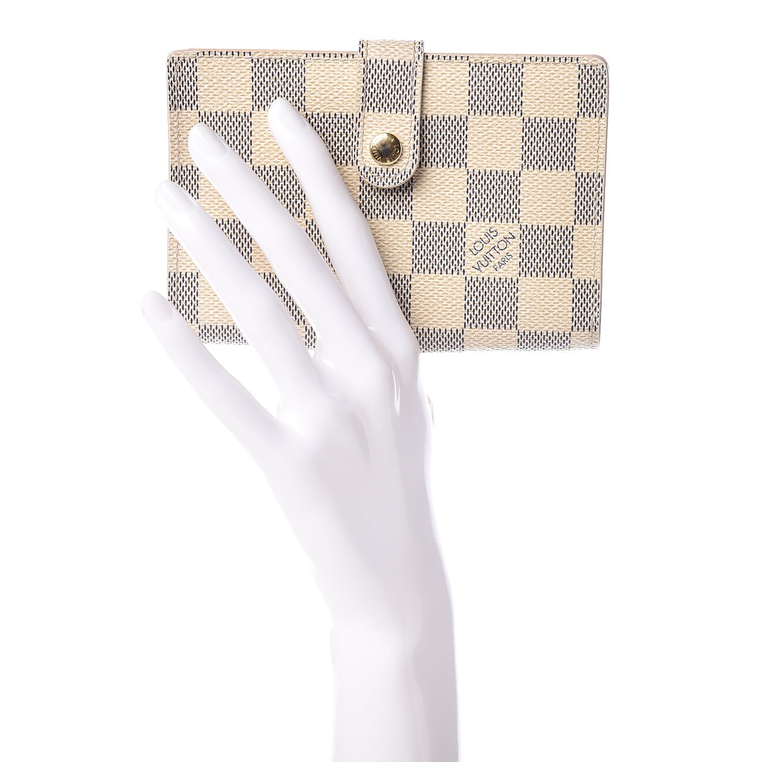 Louis Vuitton Damier Azur French Purse Wallet 2 of 9