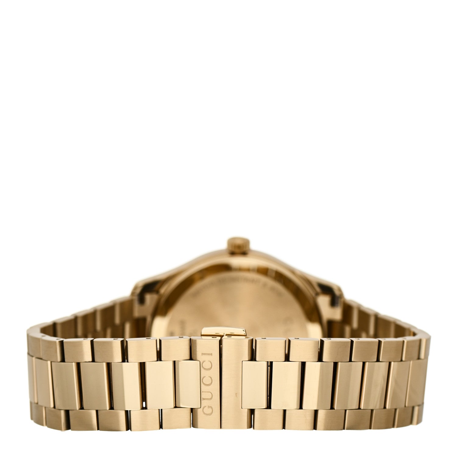 Gucci Stainless Steel 38mm G-Timeless Diamante Quartz Watch Gold 3 of 5