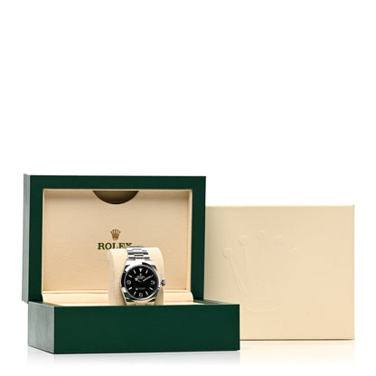 Rolex Stainless Steel 40mm Oyster Perpetual Explorer Watch Black 224270 5 of 5
