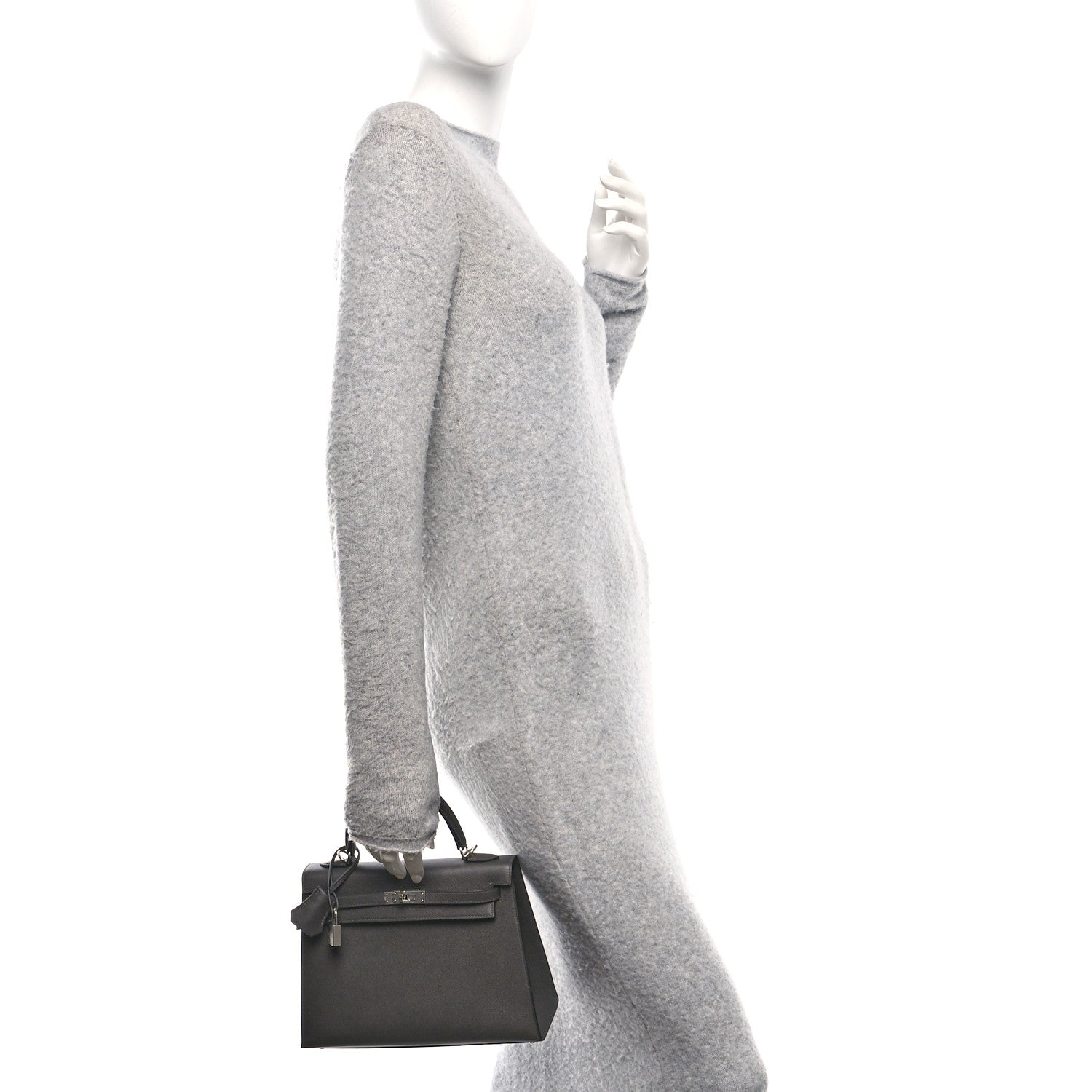 Hermes Epsom Kelly Sellier 25 Graphite 2 of 13