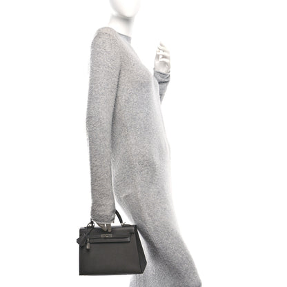 Hermes Epsom Kelly Sellier 25 Graphite 2 of 13