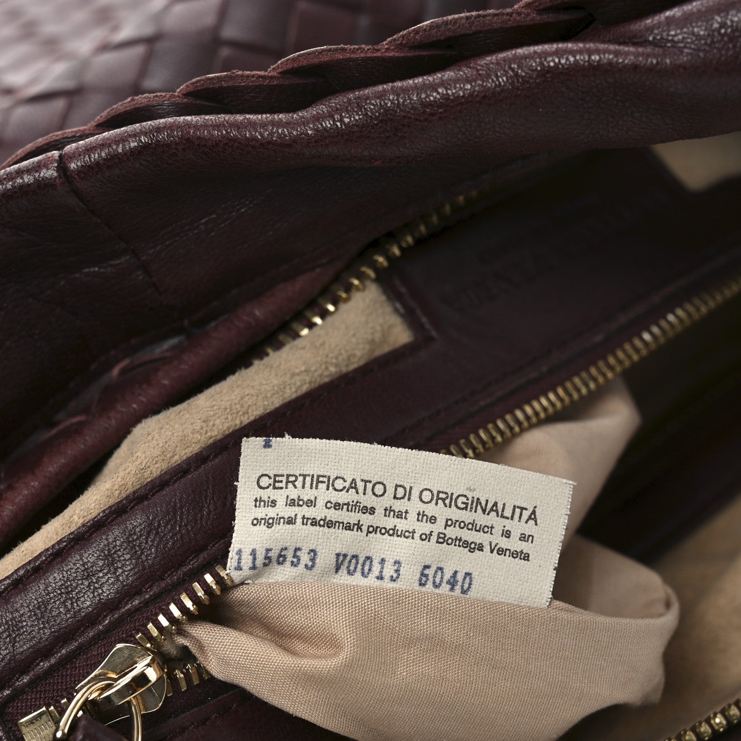 Bottega Veneta Nappa Intrecciato Medium Veneta Hobo Dark Red 8 of 11