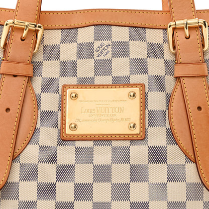Louis Vuitton Damier Azur Hampstead MM 10 of 15
