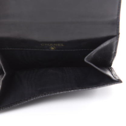 Chanel Caviar Timeless CC Compact Wallet Black 6 of 15