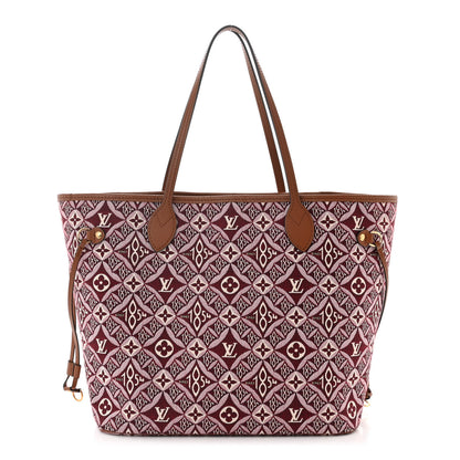 Louis Vuitton Jacquard Since 1854 Neverfull MM Bordeaux 1 of 11