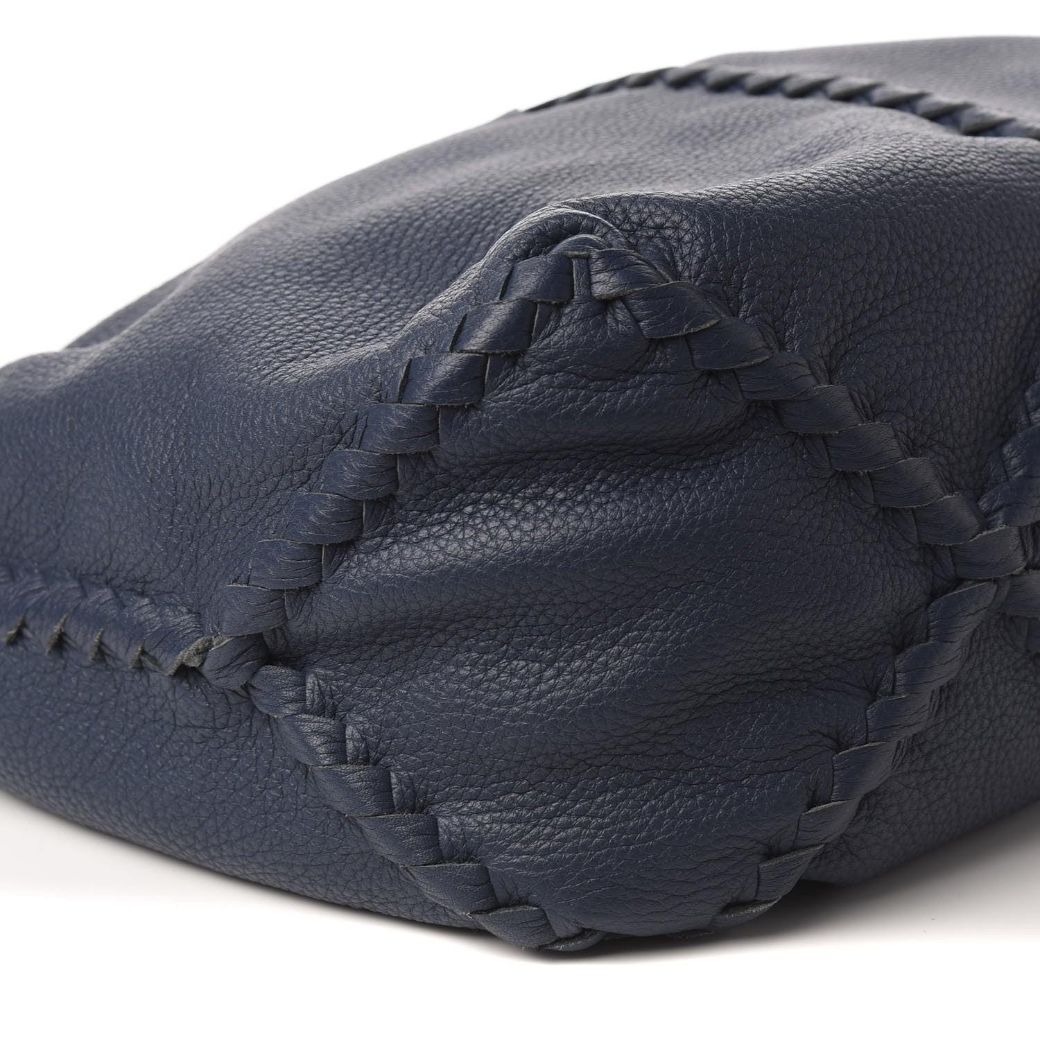 Bottega Veneta Cervo Deerskin Shoulder Bag Denim 5 of 9