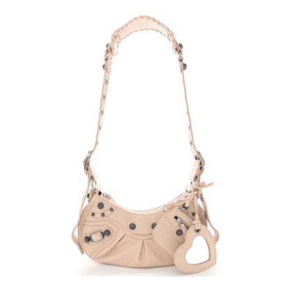 Balenciaga Agneau Arena Le Cagole Shoulder Bag XS Sand Beige 3 of 12