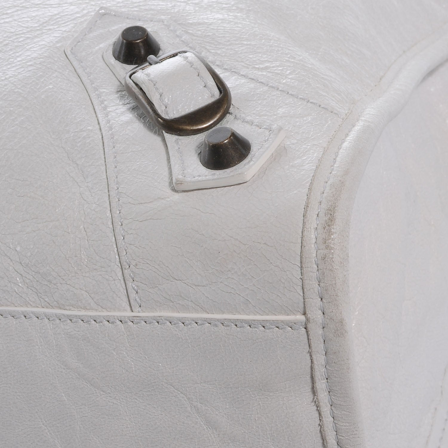 Balenciaga Chevre City White 6 of 11