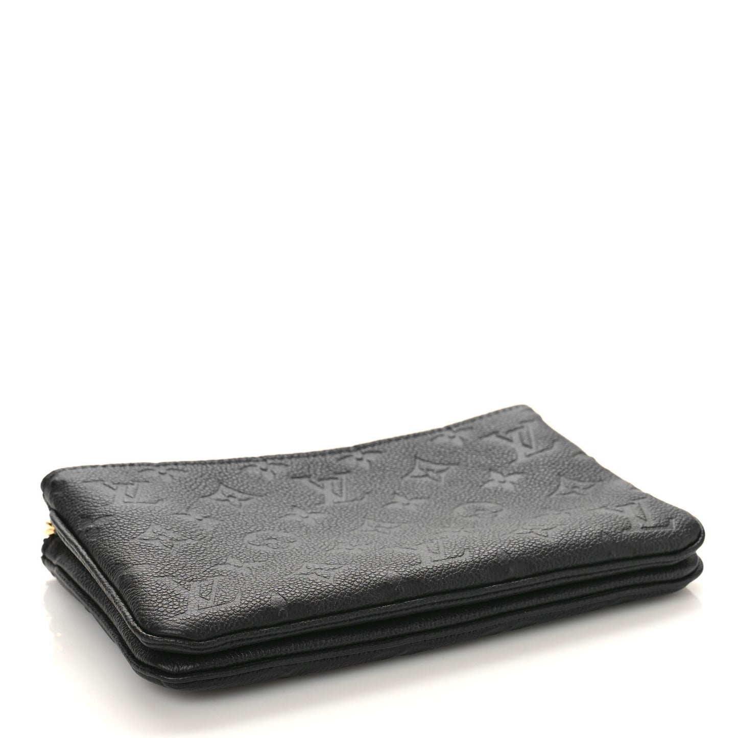 Empreinte Double Zip Pochette Black