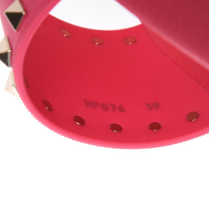 Valentino Garavani Rubber Rockstud Slide Sandals 39 Shadow Pink 10 of 11