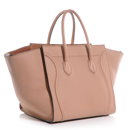 Celine Supple Calfskin Medium Phantom Luggage Flesh 3 of 8